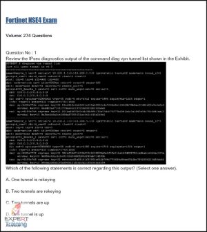 DEMO Fortinet NSE4 Exam