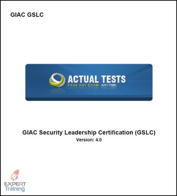 GSLC GIAC Security Leadership Certification