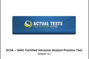 GCIA – GIAC Certified Intrusion Analyst Practice Test