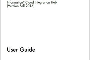 Informatica Cloud Integration Hub