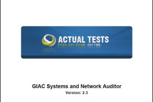 GSNA GIAC Systems and Network Auditor