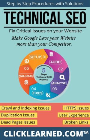 Technical SEO Step By Step Procedures With Solutions Reasons Why Google Does Not Rank You On Top