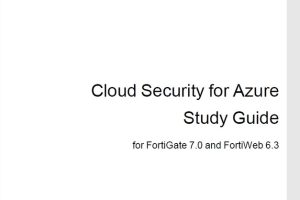 Cloud Security 7.0 for Azure Study Guide-Online