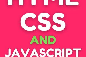 HTML, CSS, and JavaScript