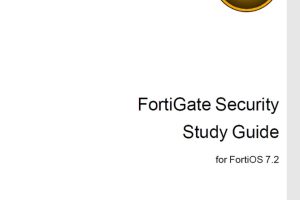FortiGate Security 7.2 Study Guide