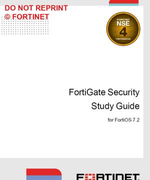 FortiGate Security 7.2 Study Guide