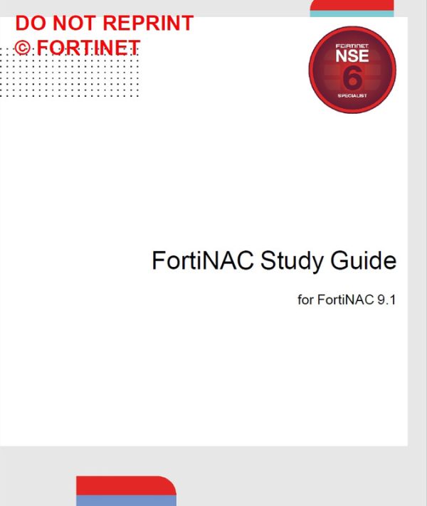 FortiNAC 9.1 Study Guide-Online