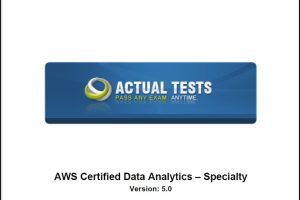 AWSCertifiedDataAnalytics-Specialty