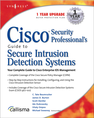 Cisco Security Professional’s Intrusion Detection Guide
