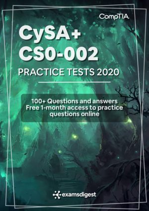 CompTIA CySA+ CS0-002 Practice Exam Questions 2021