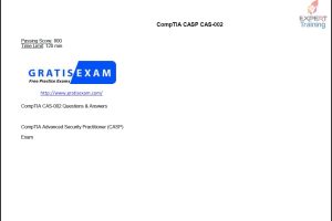 CompTIA Pass Guide CAS-002