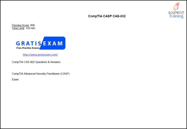 CompTIA Pass Guide CAS-002