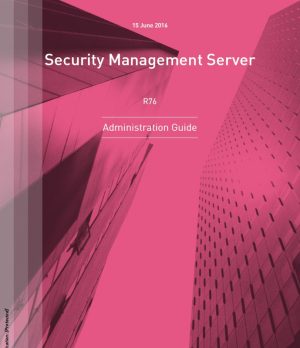 CP R76 Security Management Admin Guide