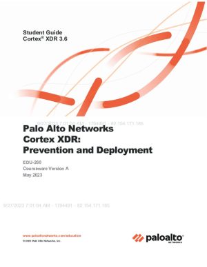 Palo Alto Networks Cortex XDR: Prevention & Deployment (2024)