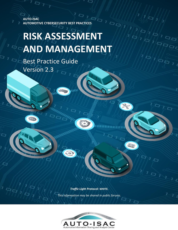 Risk Assessment & Management: Auto-ISAC Insights (2019)