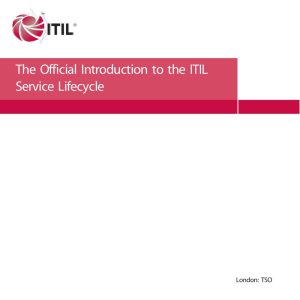 ITIL Service Lifecycle: Key Concepts & Practices for IT Service Management