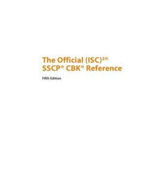 Official (ISC)2 SSCP CBK Reference: Exam Preparation Guide (Mike Wills)