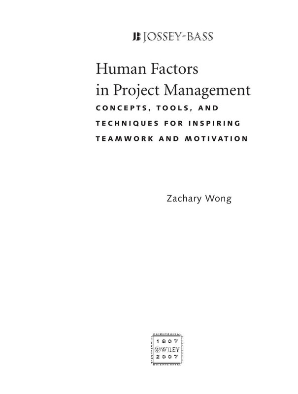 Human Factors in Project Management: Insights for Better Project Success