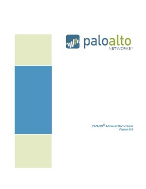 PAN-OS 6.0 Admin Guide: Palo Alto Networks Firewall