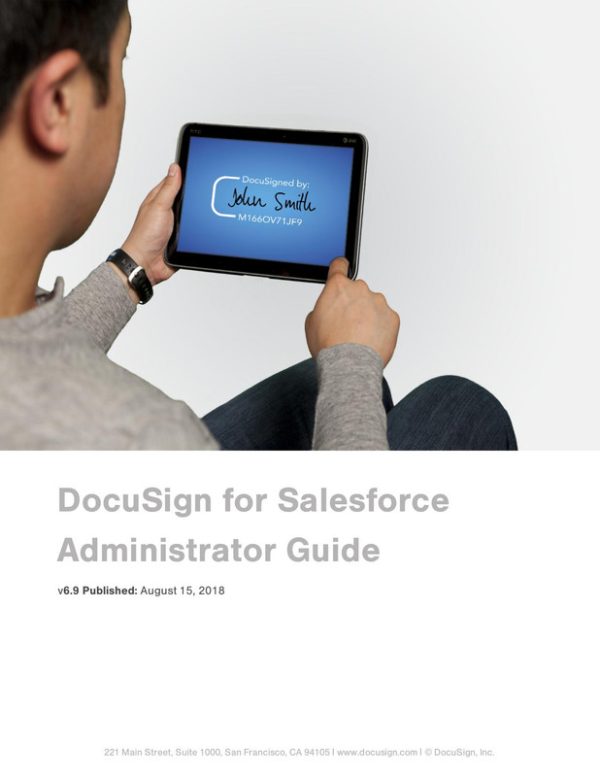 DocuSign for Salesforce Administrator Guide v6.8