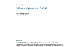 VMware vSphere with ONTAP (TR-4597)