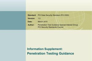 Penetration Testing Guidance