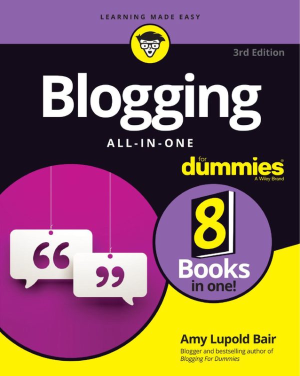 Blogging All-in-One For Dummies 3rd Edition Guide