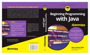 Beginning Programming & Java for Dummies: 2021 Edition