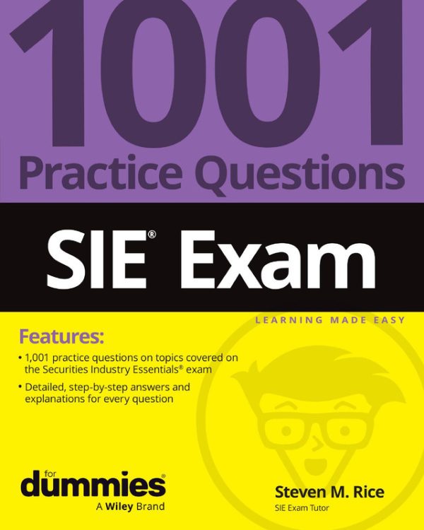 SIE Exam Practice Questions for Dummies: 1001 Q&A