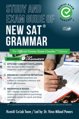 New SAT Grammar Study Guide: Official Exam Coaches Edition