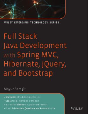 Full Stack java development & SPRING MVC, jQuery & Bootstrap-Wiley