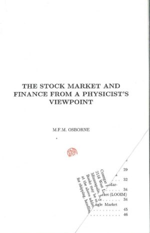 The Stock Market & Finance from a Physicist's Viewpoint-Crossgar Press (1995)