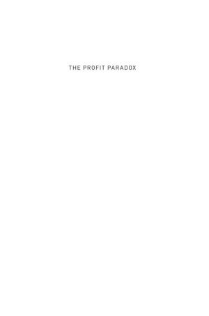 The Profit Paradox How Thriving Firms Threaten the Future of Work-Princeton University Press (2022)