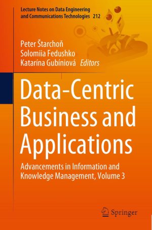 Data-Centric Business and Applications