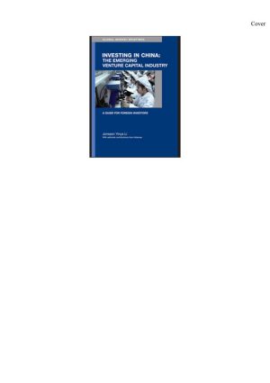Investing in China The Emerging Venture Capital Industry-GMB Publishing (2005)