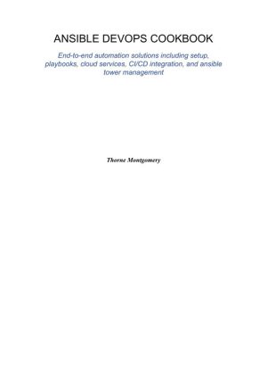 ANSIBLE DEVOPS COOKBOOK