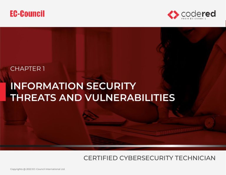 Certified Cybersecurity Technician - Module 01 - Information Security ...