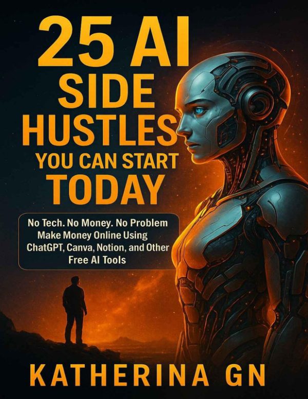 25 AI Side Hustles You Can Start Today No Tech. No Money.