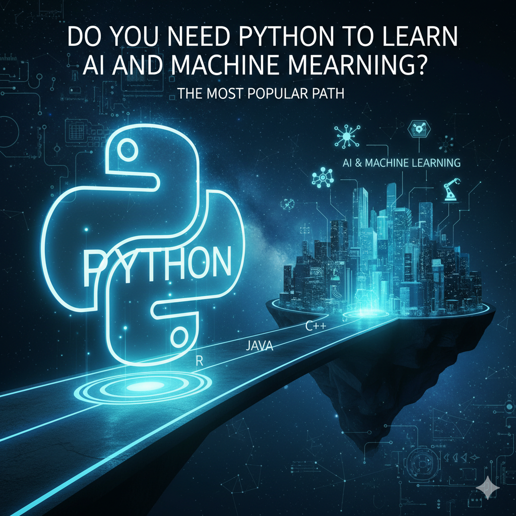 Do You Need Python to Learn AI and Machine Learning?