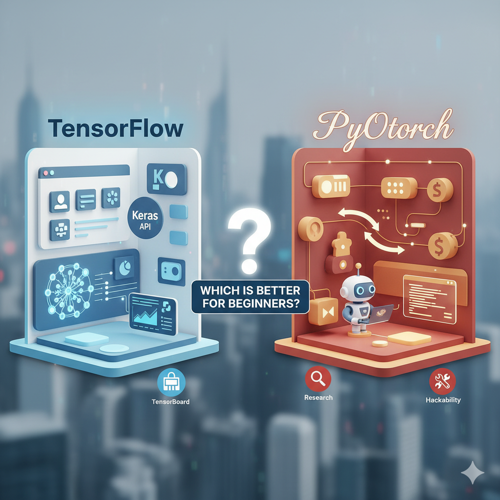 Which Is Better: TensorFlow or PyTorch for Beginners?