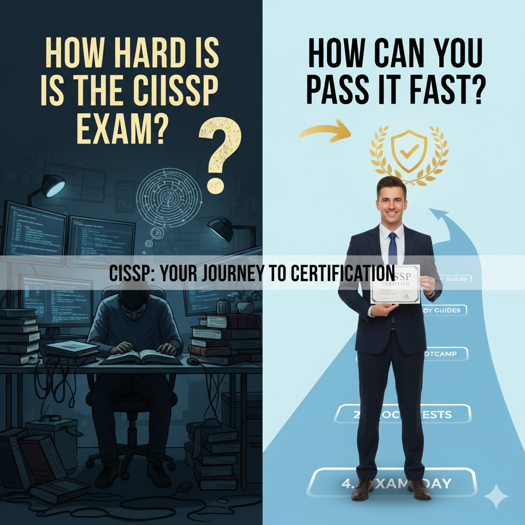 How Hard Is the CISSP Exam and How Can You Pass It Fast?