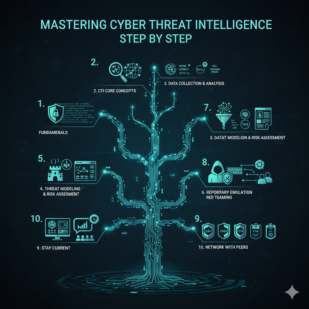 How Can You Master Cyber Threat Intelligence Step by Step?