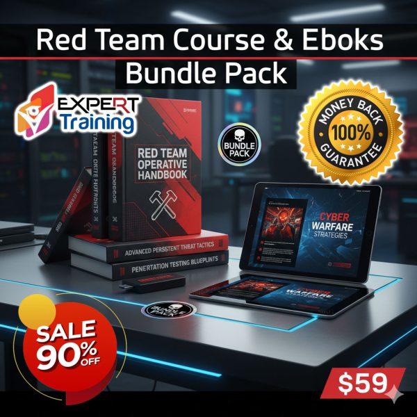 Red Team Course & eBooks Bundle Pack