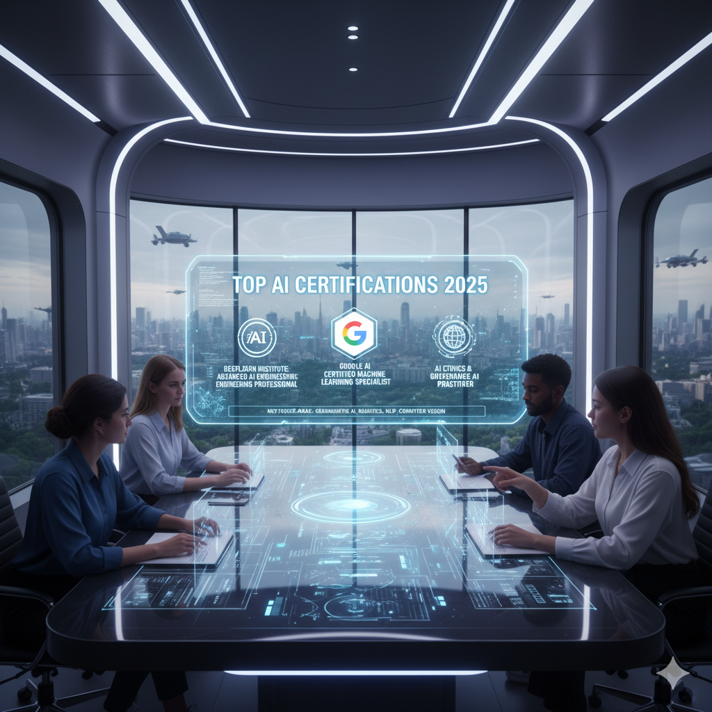 Which Is the Best AI Certification Course in 2025?