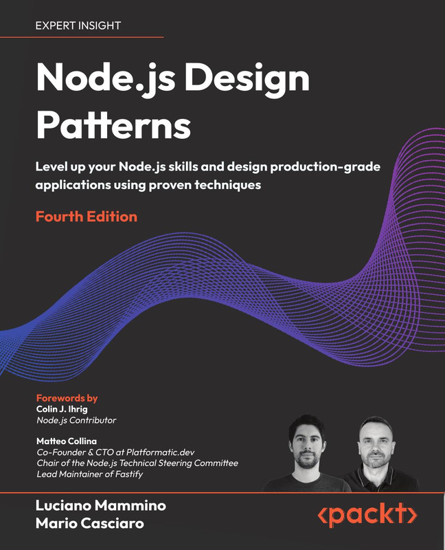 Node.js Design Patterns Advanced Programming Book