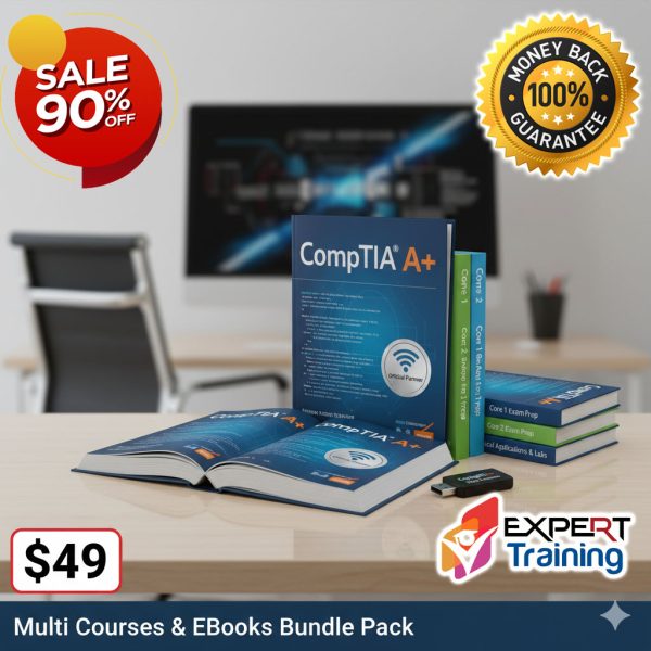 CompTIA A+ Courses & eBooks Bundle Pack