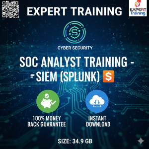 Cybersecurity SOC Analyst Training with SIEM (Splunk)