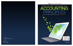 Accounting Principles 9th Canadian Edition Vol 1 Guide Expert Training