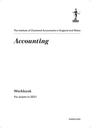 Accounting Workbook For exams in 2021 Guide Expert Training Mastery