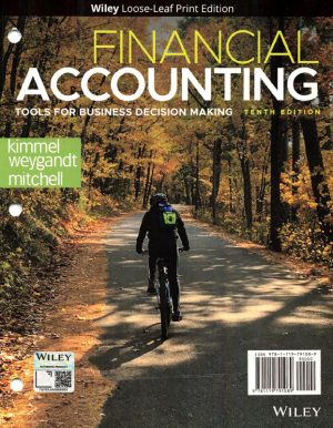 Financial Accounting Tools for Business Decision Making 10th Edition